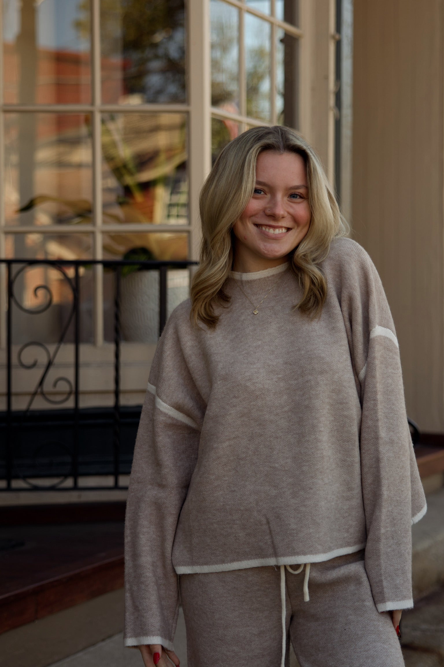 Mocha Latte Sweater Set