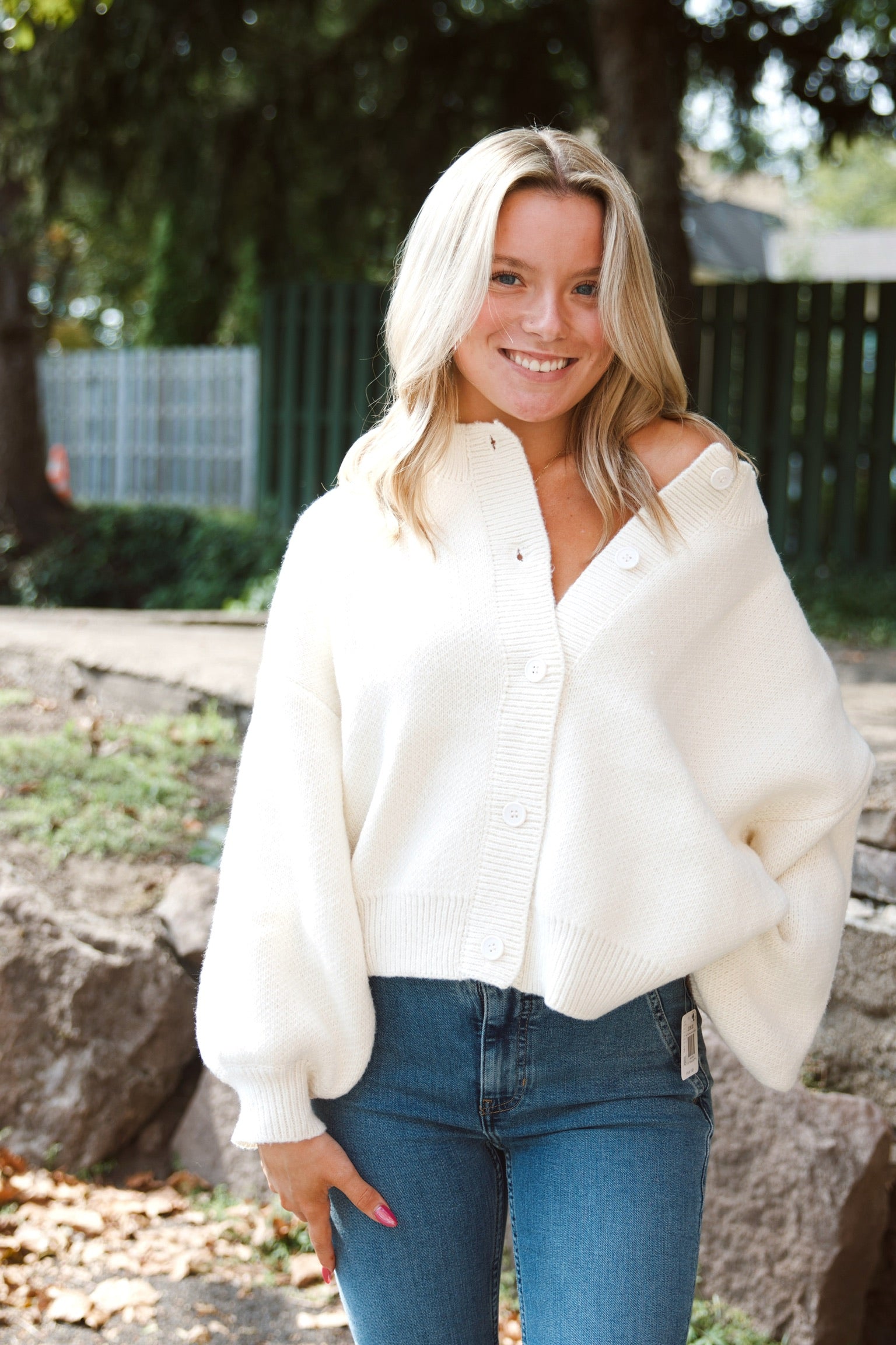 The Vault Cardi Cream