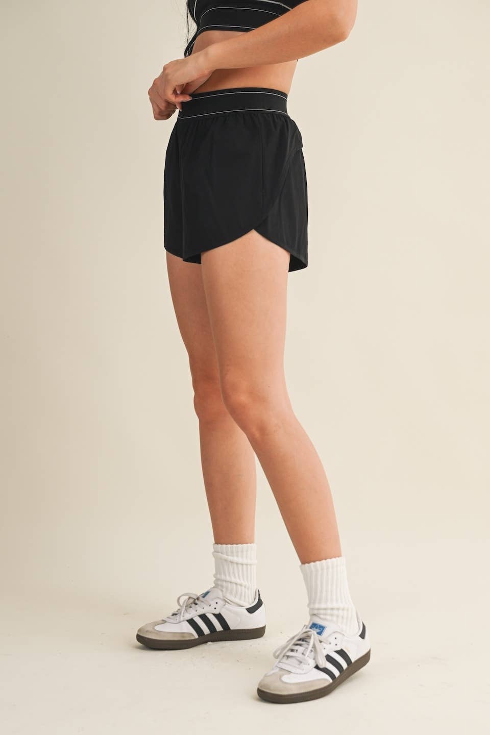 Highline Running Shorts Black