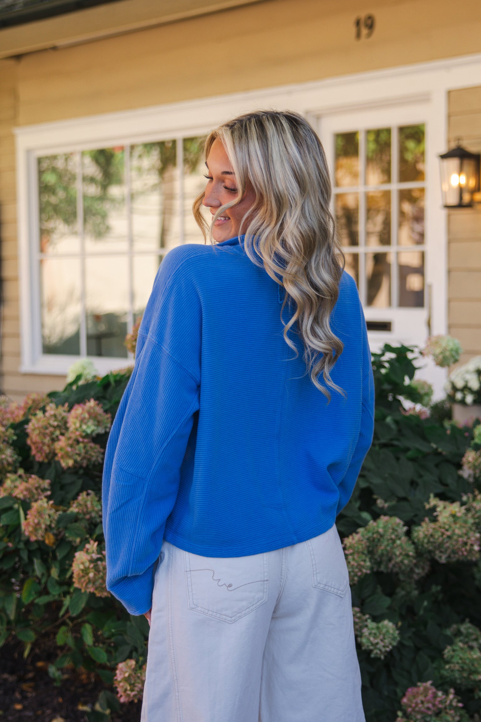 We The Free Celeste Quarter Zip | Bluebell