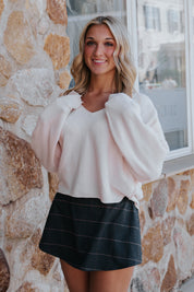 See Me V-Neck Knit Pullover | Ballet Slipper | Free People