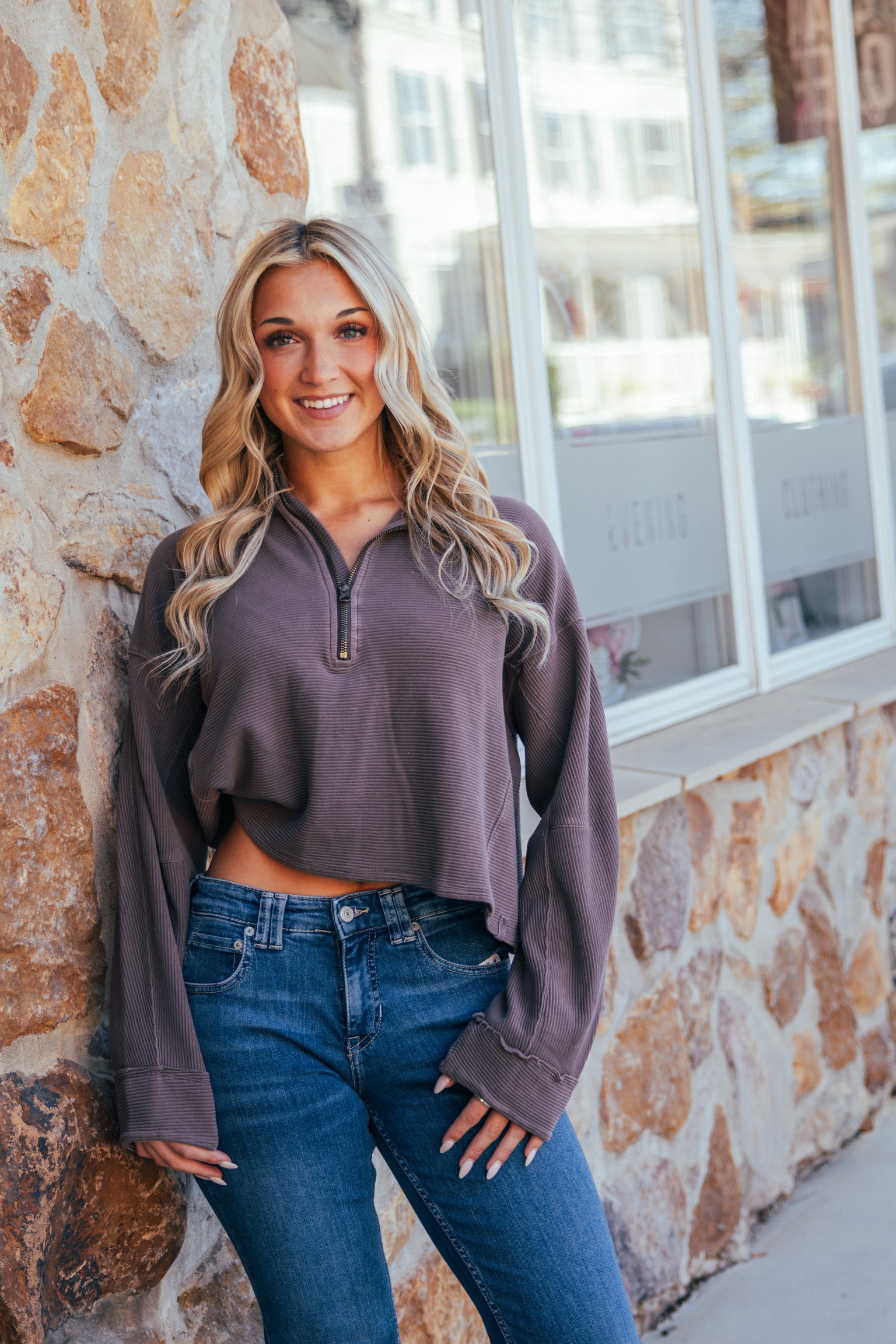 We The Free Celeste Quarter Zip | Mochachinno