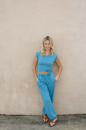 Hot Shot Crossover Set in Celestial Blue
