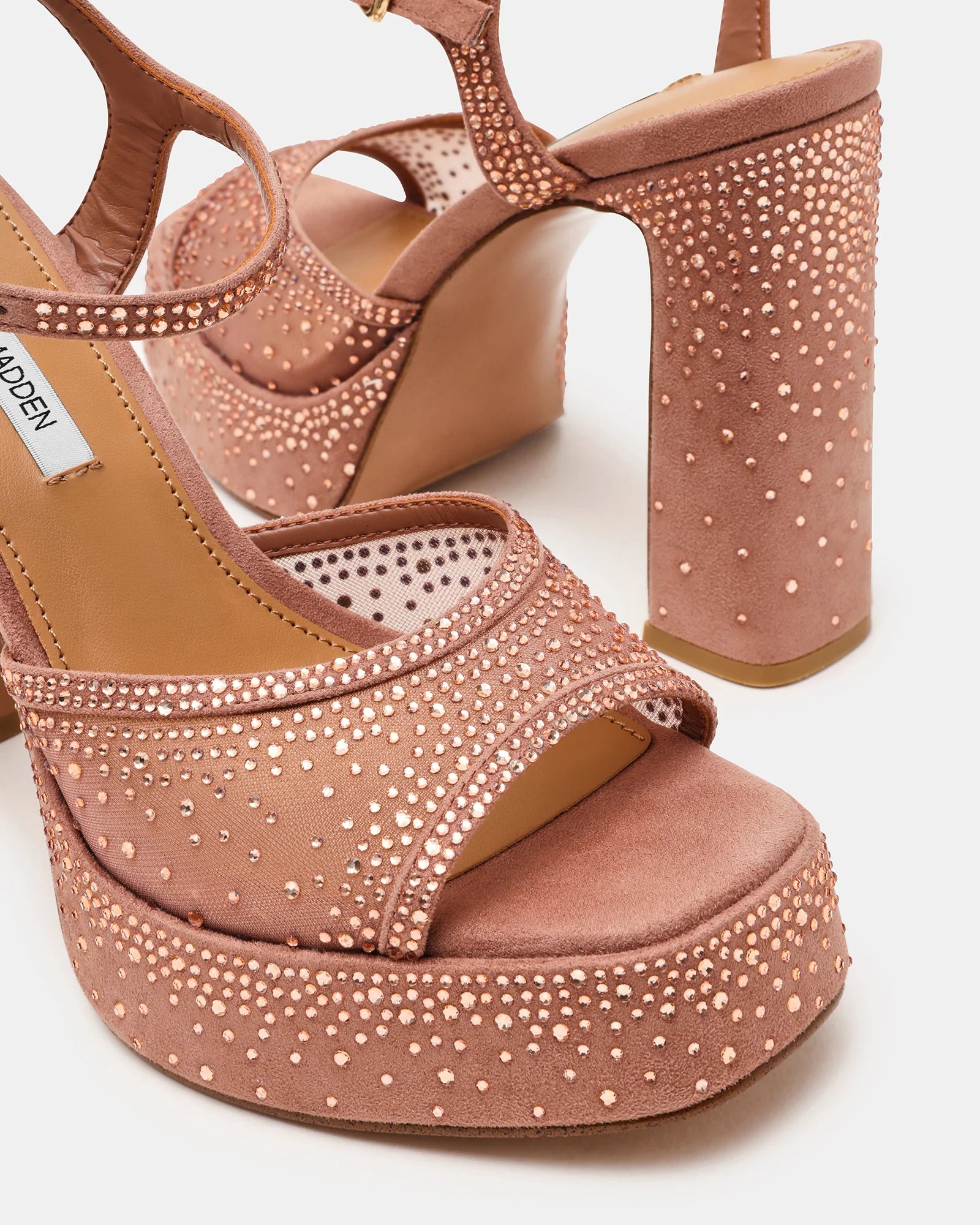 LIANDRA MOCHA RHINESTONES | Steve Madden