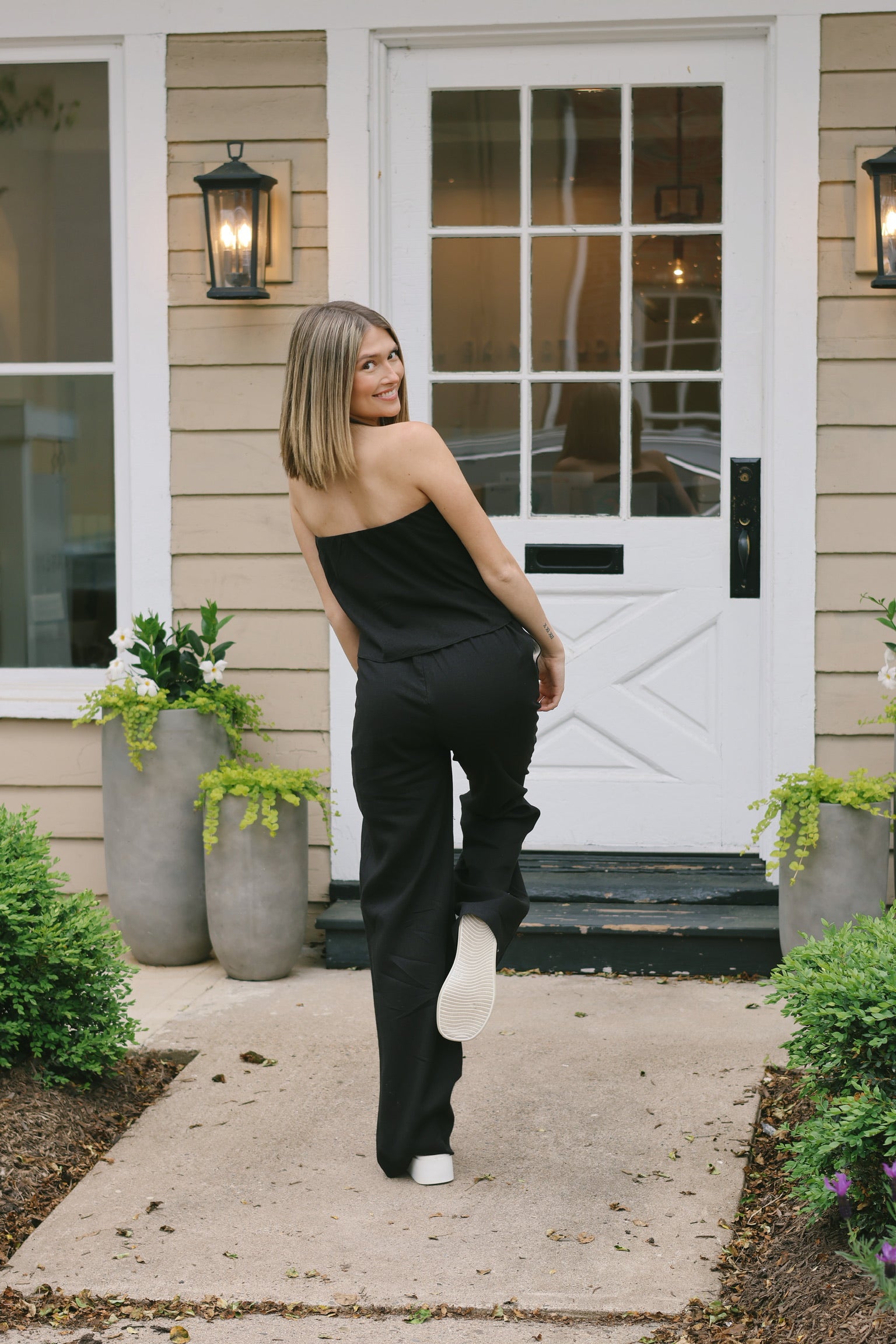 Venetia Pant Black