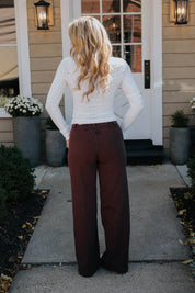 We the Free Libre Wide-Leg Denim Jeans Rum Running