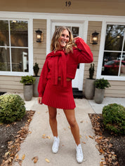 Holly Sweater Set Red