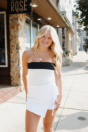 Aria Top Black/ White