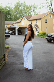 We The Free Stride Straight 'n Wide Jeans Optic White