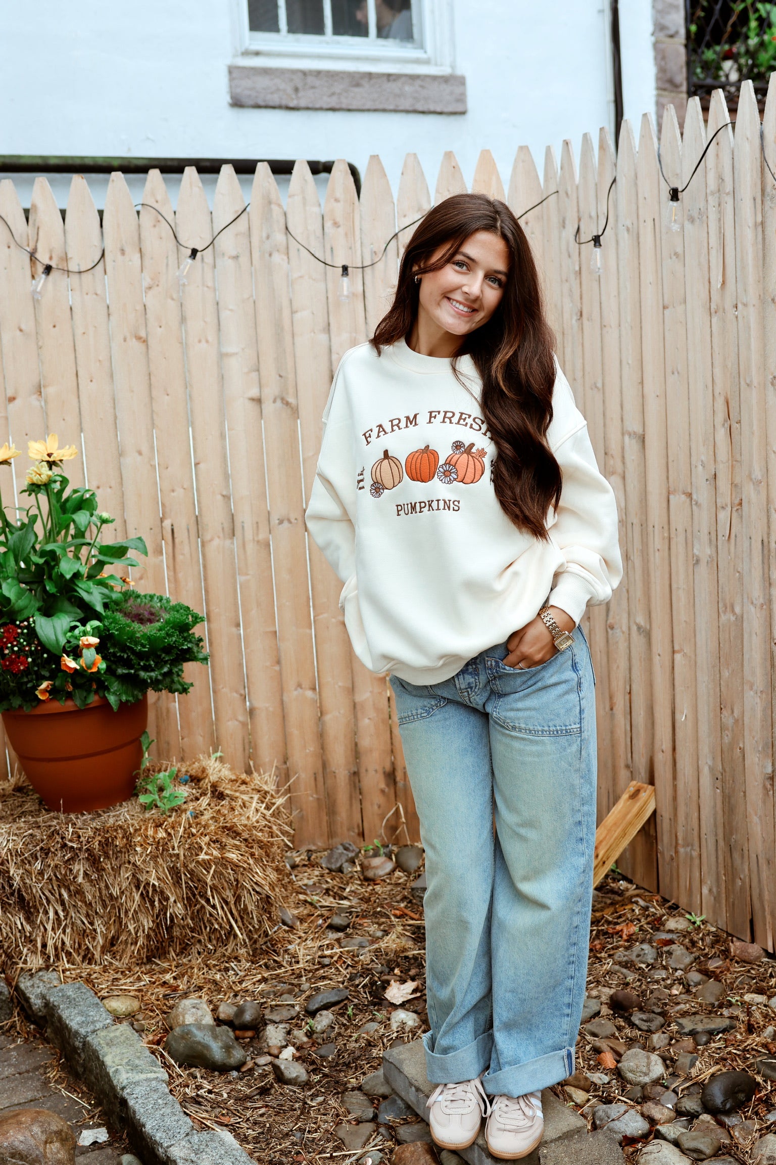 Farm Fresh Pumpkins Sweatshirt