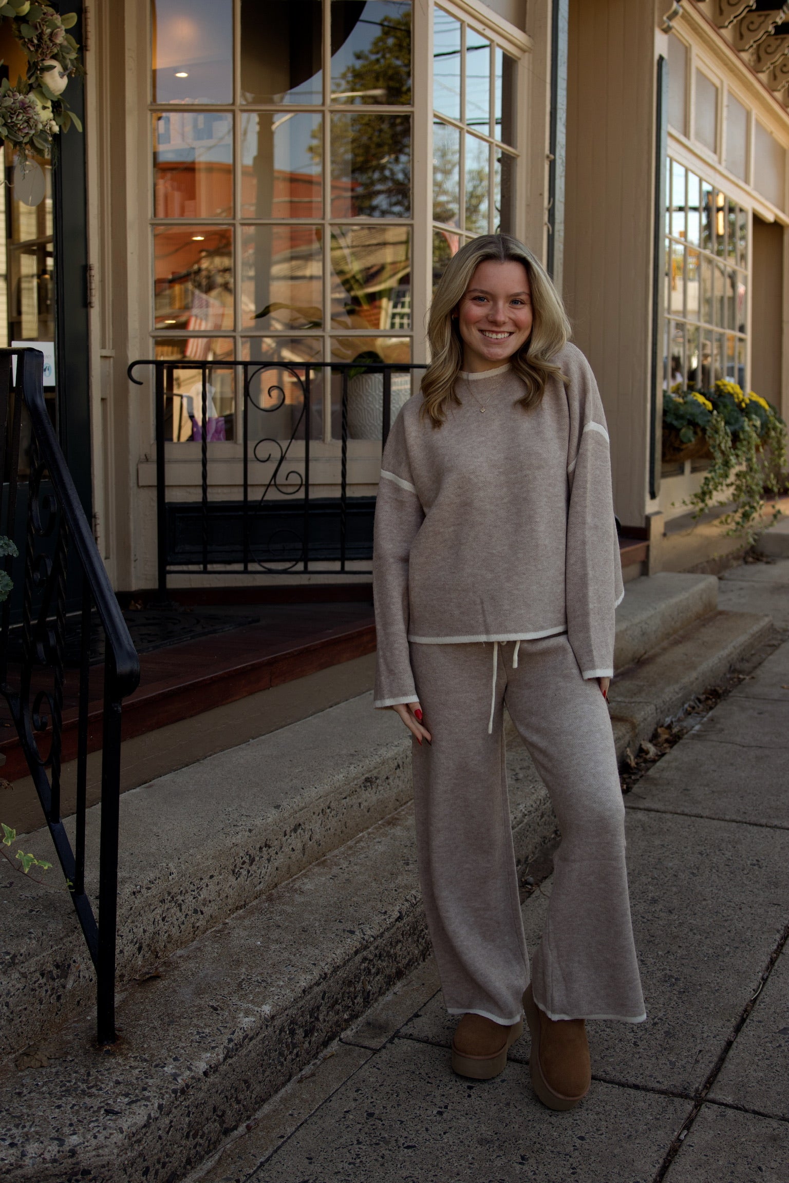 Mocha Latte Sweater Set