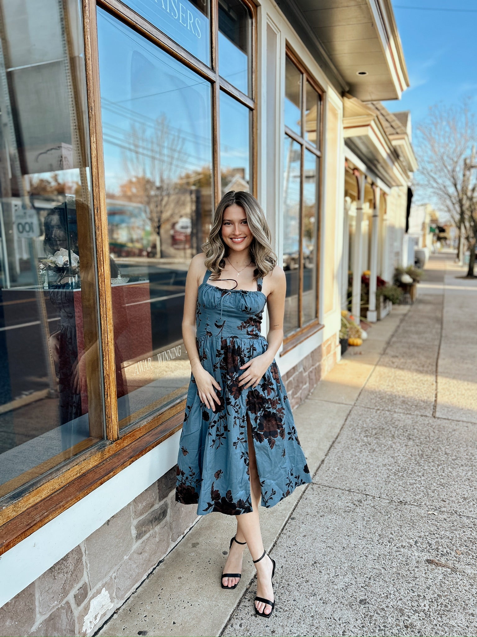 later days midi dress Free People + Later Days Midi Dress