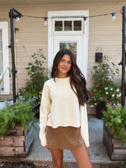 Spring Street Pullover Banana Cream