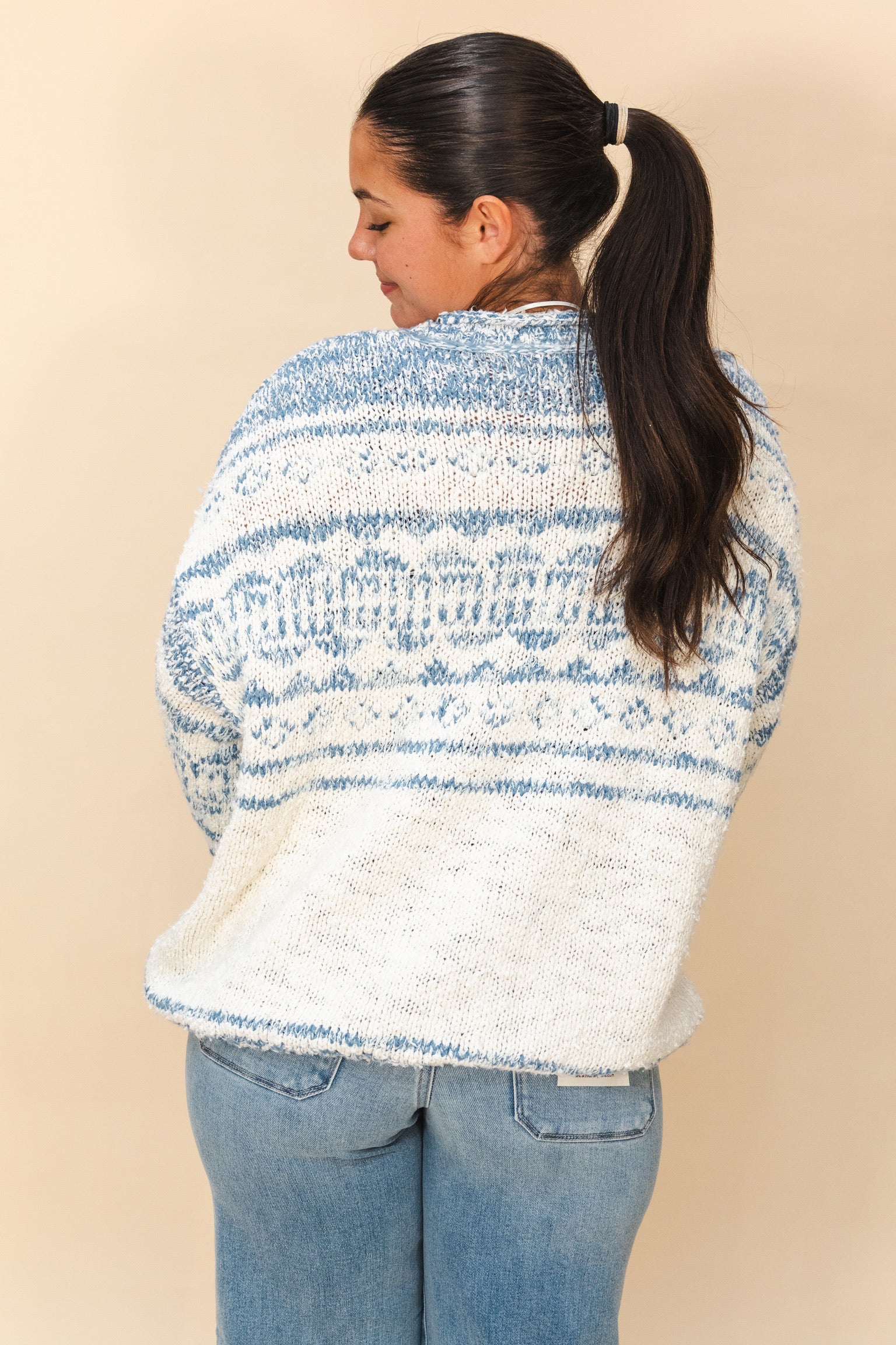 Dani Pattern Sweater Cloud Combo FP