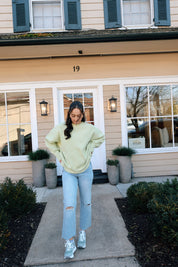 Campus Cutie Sweater Pistachio