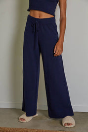 Andre Knit Sweater Set Navy