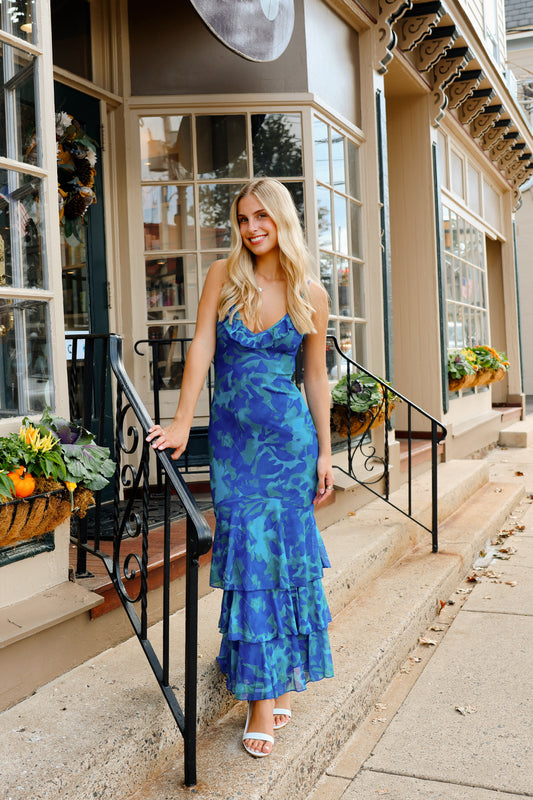 Leilani Maxi Green/Blue