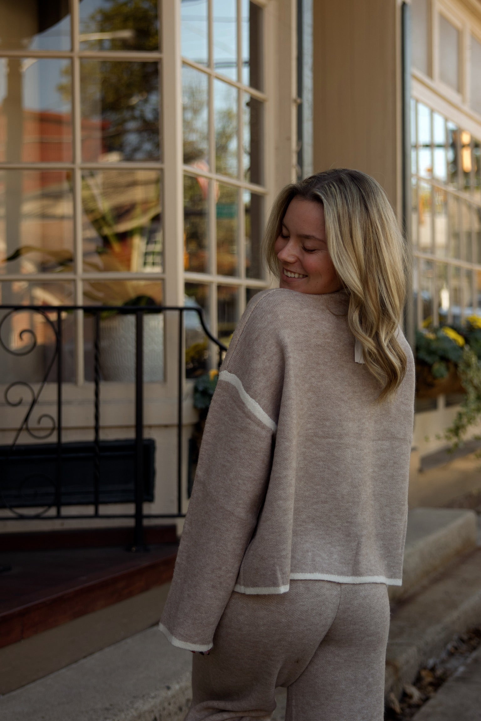 Mocha Latte Sweater Set