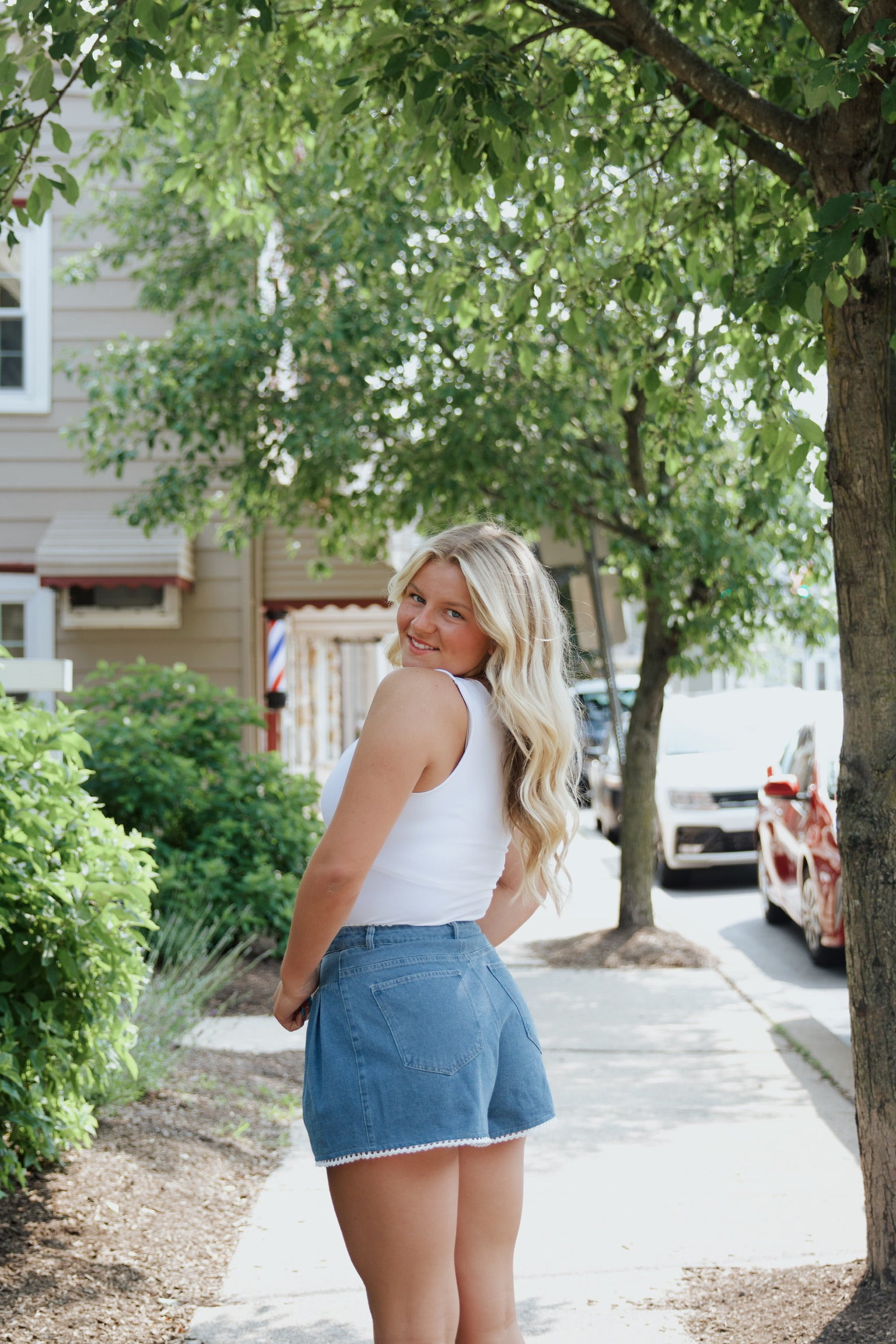Lighthouse Denim Shorts