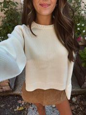 Spring Street Pullover Banana Cream