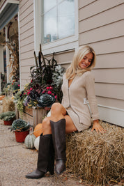 Eliza Mini Skirt Sweater Set