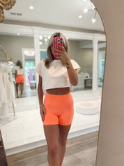 Never Better Bike Shorts | Burnin' Up | Free People