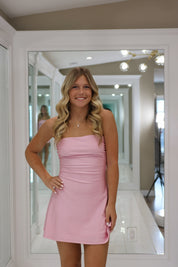 Sweet Like Candy Mini Dress Light Pink