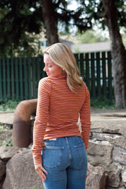 Lake Henley Stripe Cinnamon Combo FP