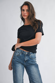 Everyday Oversized Tee Black