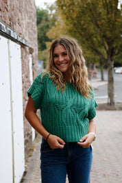 Wisteria Sweater Dark Green