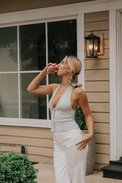 Ramona Denim Halter Top | Free People