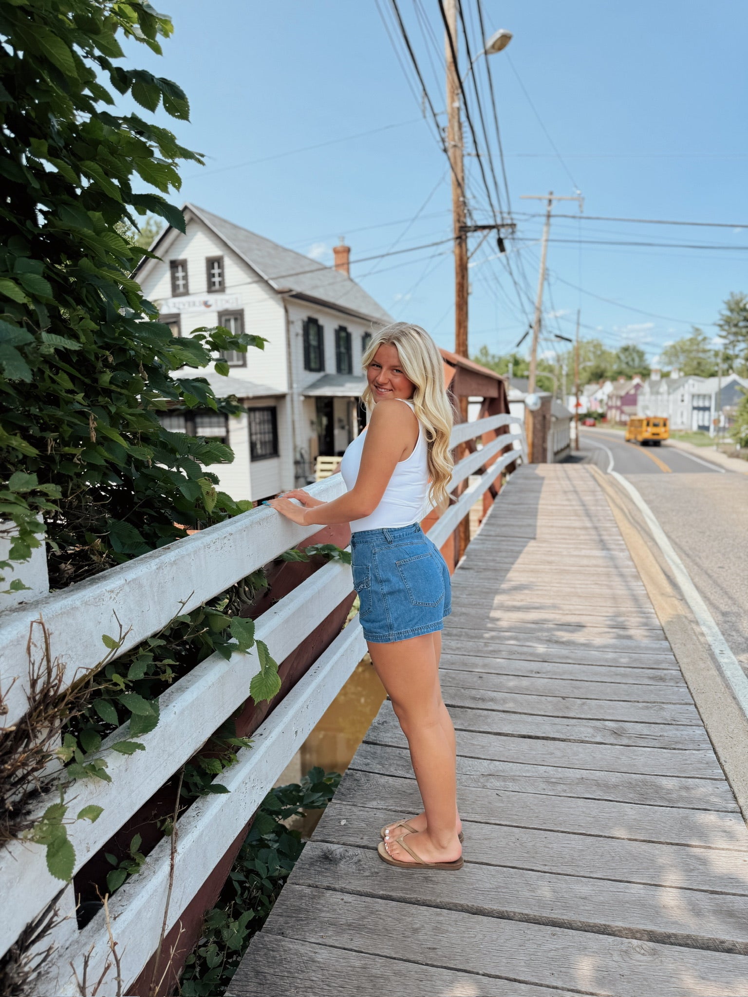 Sunflower Shorts Denim Blue