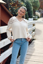 Crochet and Play Sweater Natural