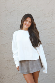 Spring Street Pullover Optic White