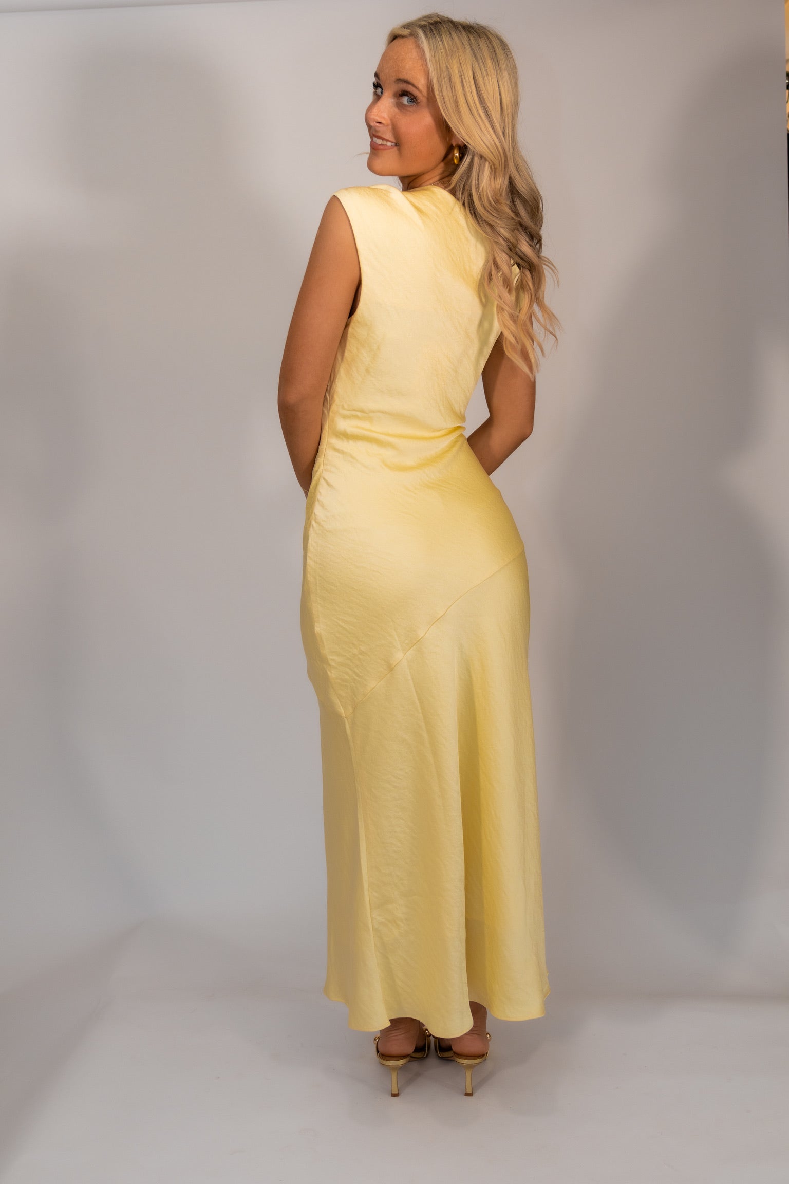 Hiedra Dress Butter | NIA