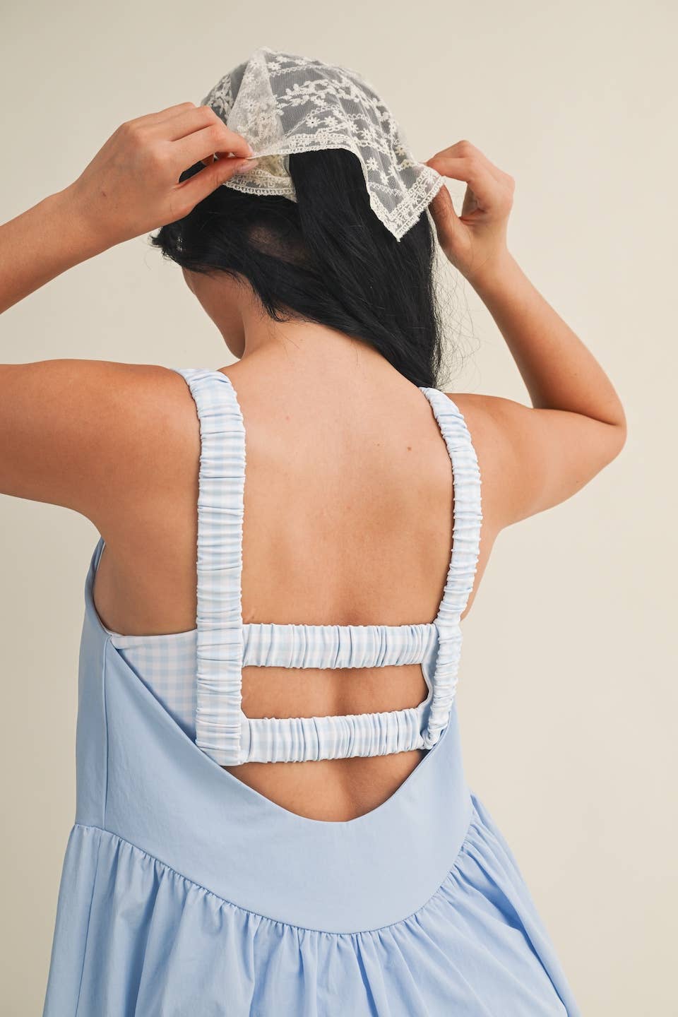 Mayfair Gingham Mini Blue
