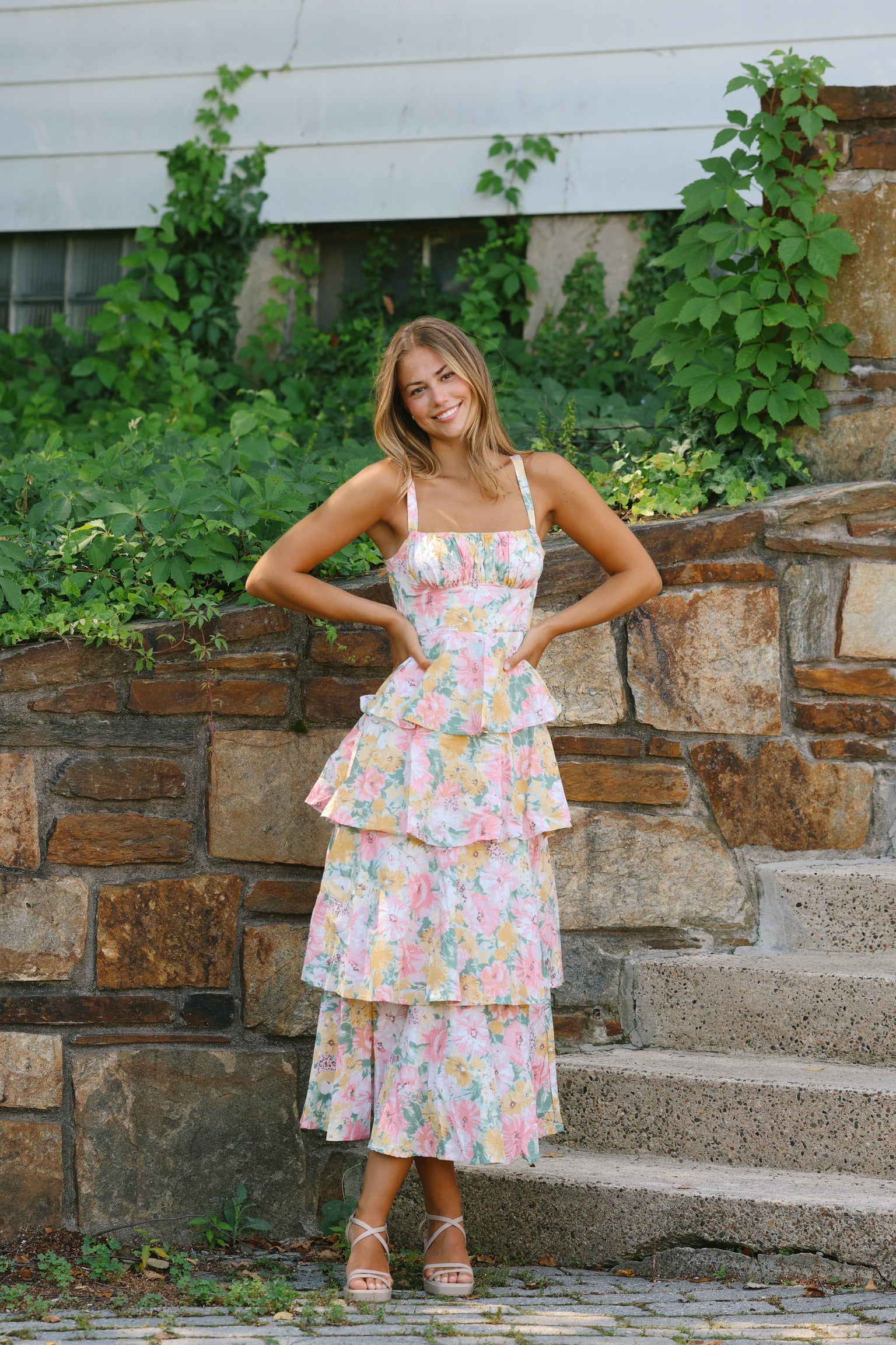 Mamma Mia Maxi Floral Blush