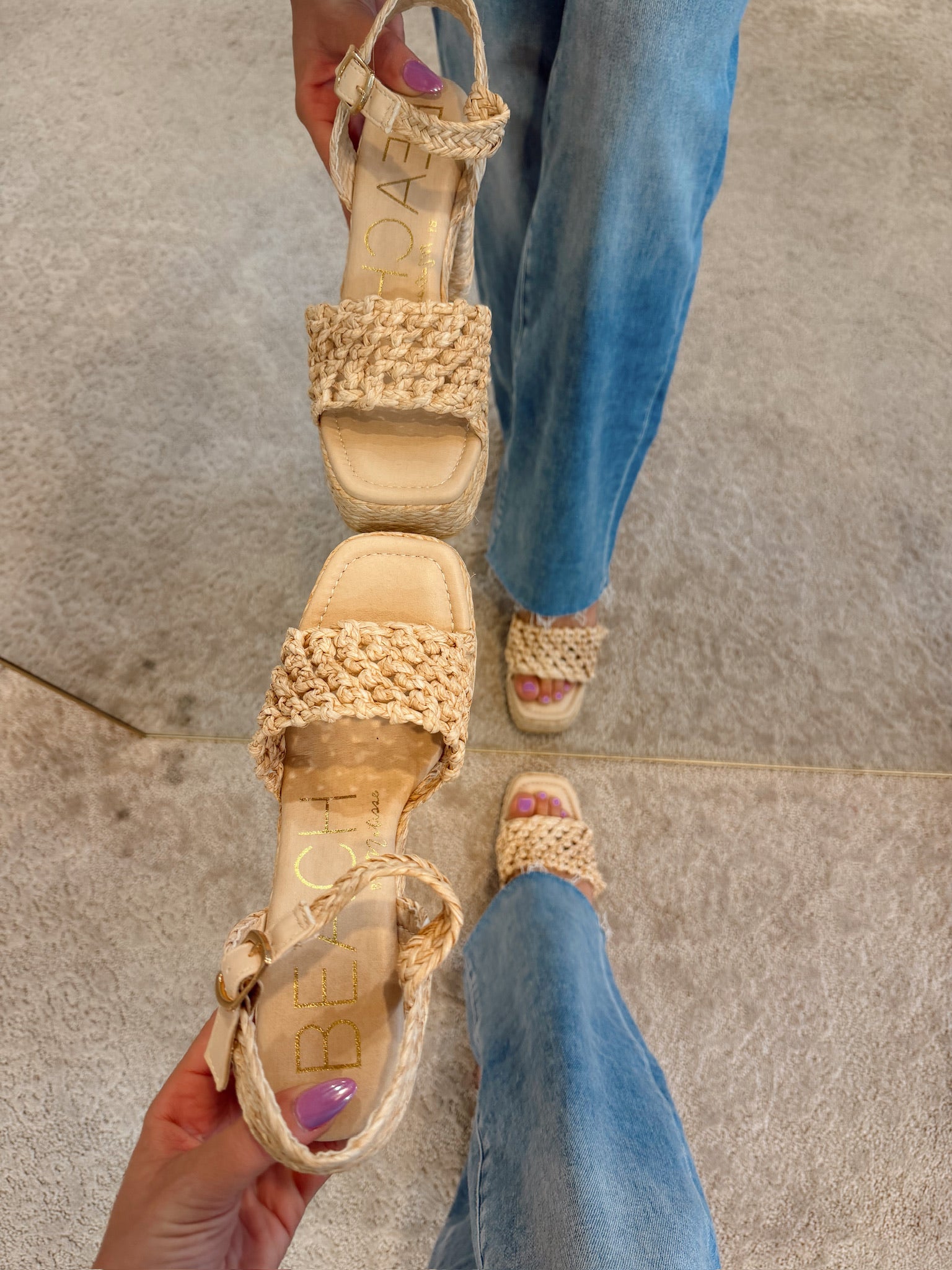 Riviera Heel Natural
