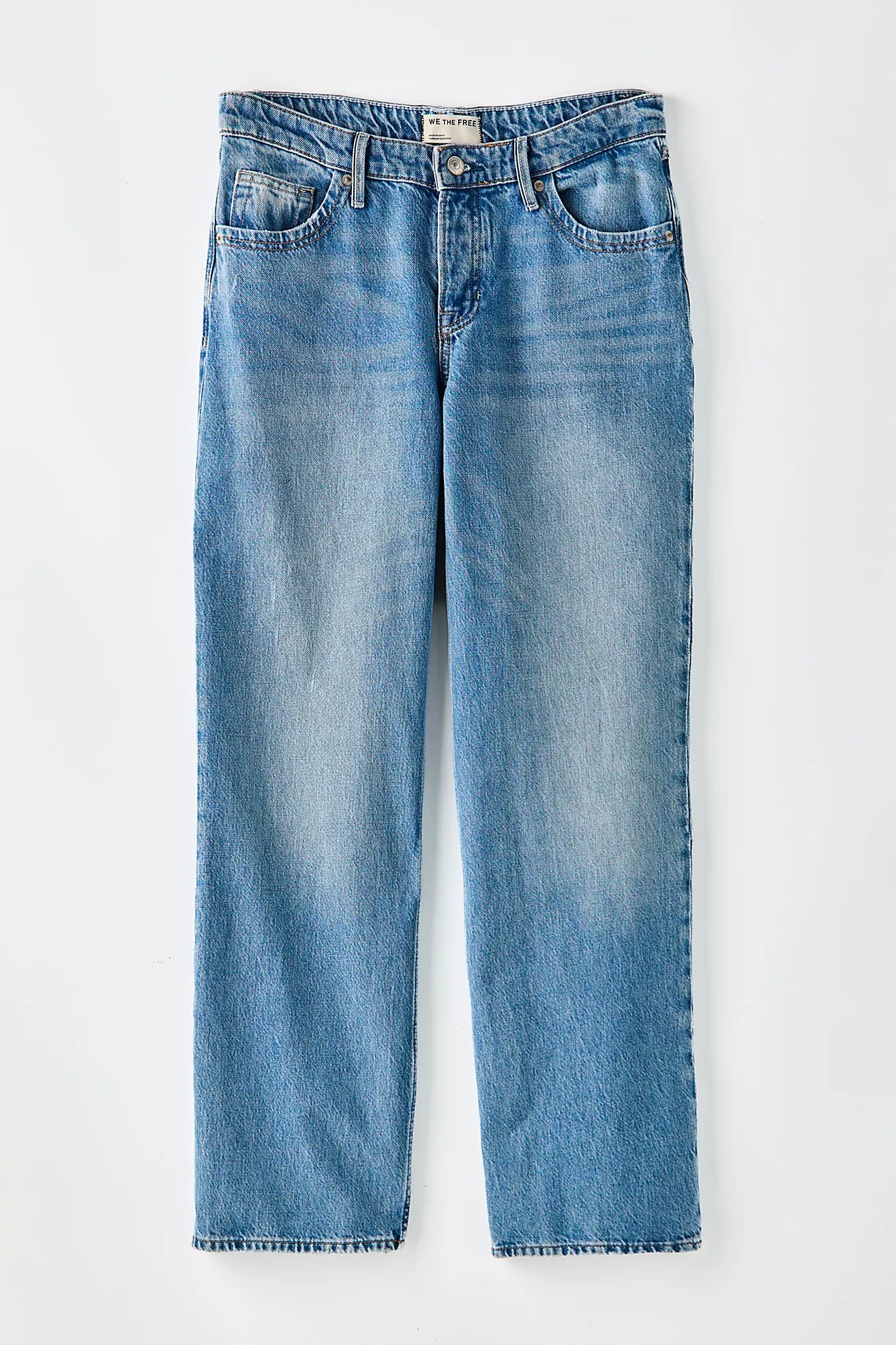 We The Free Tennessee Low-Rise Boyfriend Jeans in Cowboy Romance