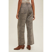 Cheetah Straight Leg Pants