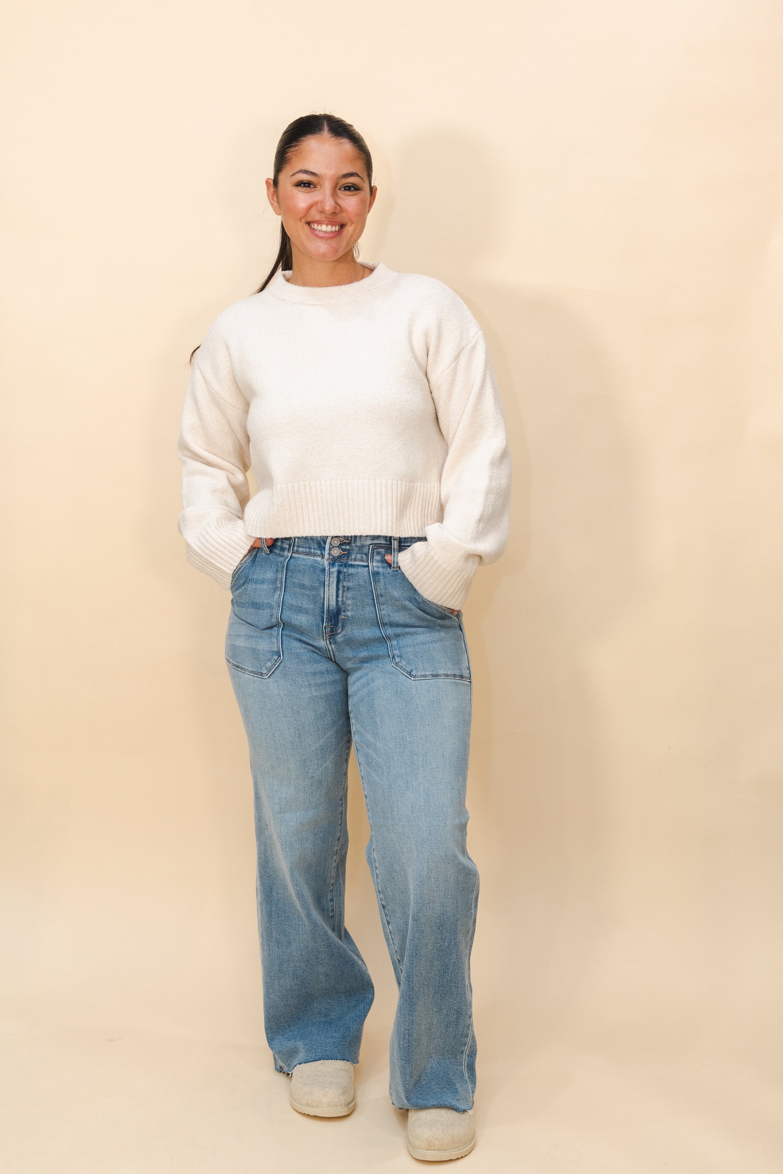 In My Rotation Sweater Cream