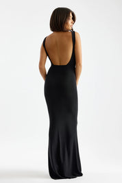 NAHLA DRESS - BLACK