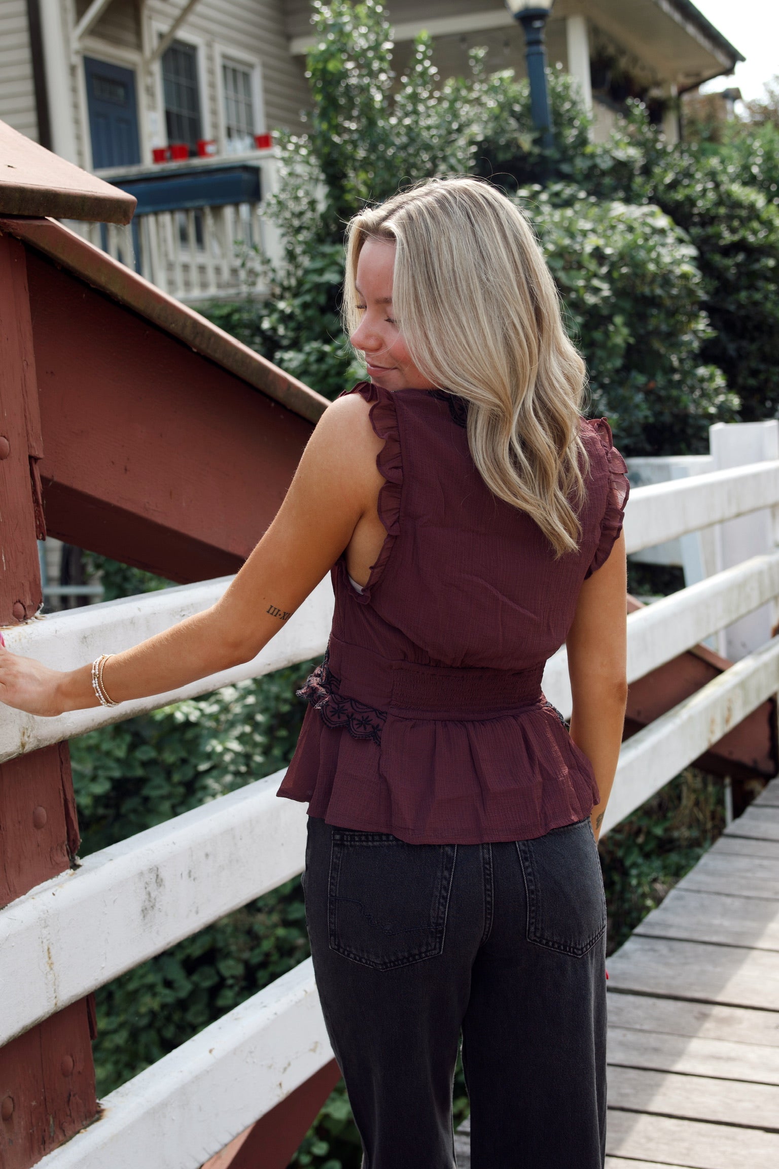Dream On Beaded Tank Chocolate Combo FP