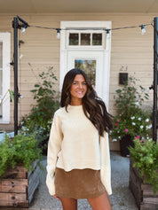 Paradise Found Suede Skort Caramel Cafe FP