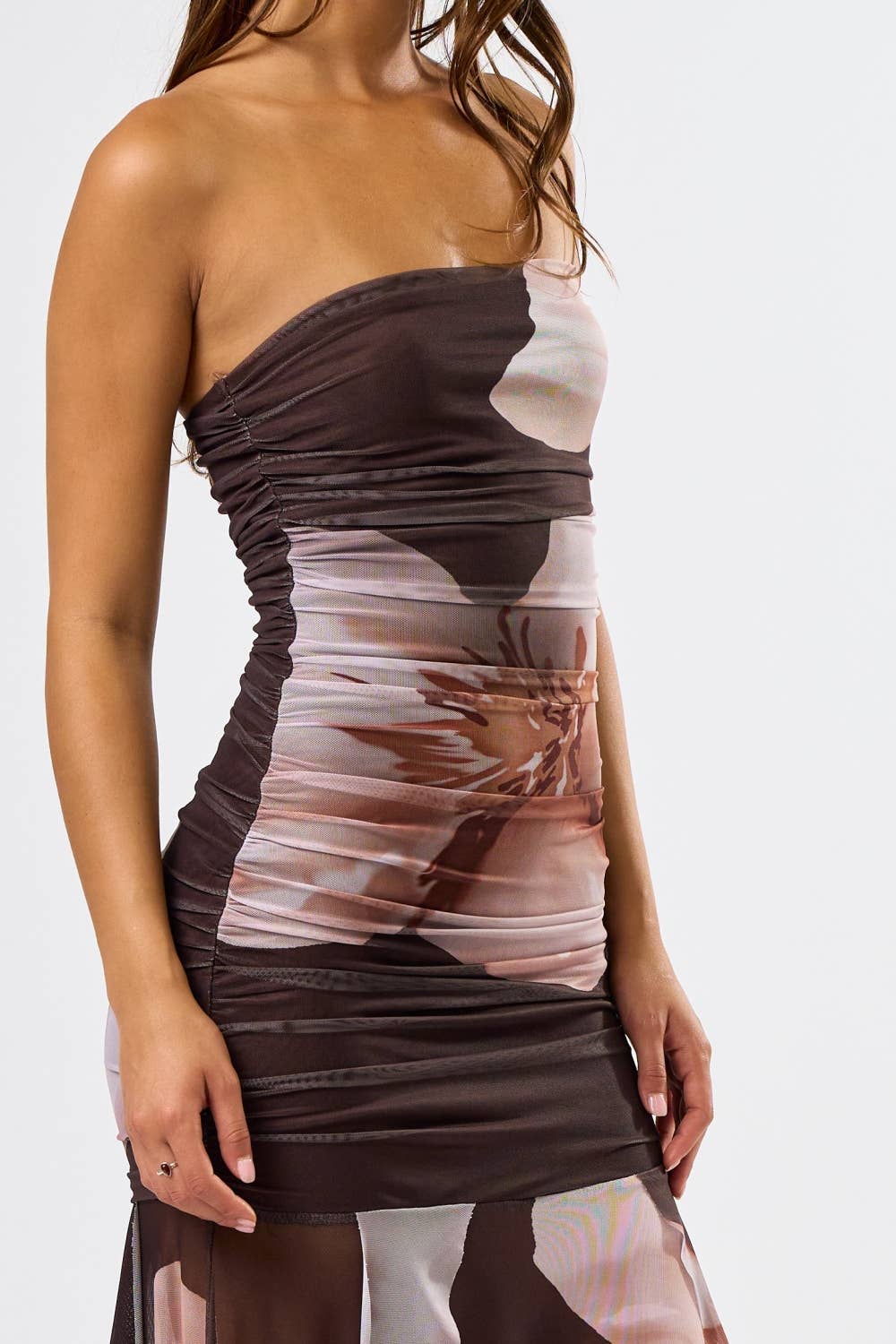 Found You Here Mesh Maxi