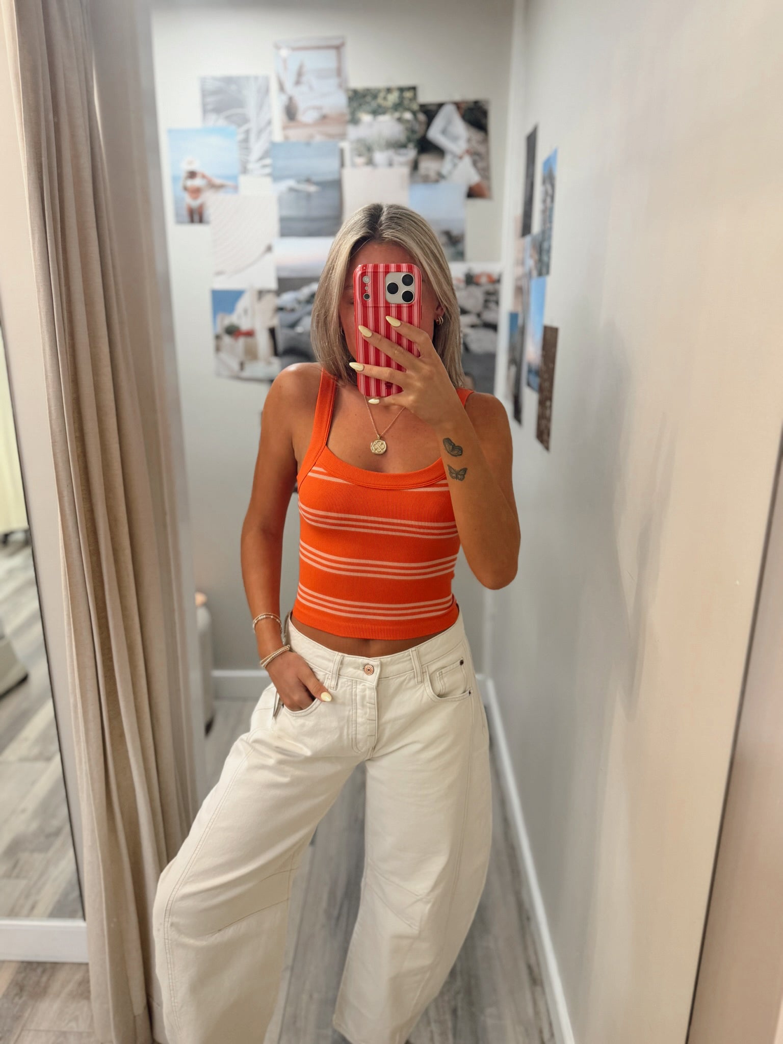 Nelli Scoop Brami Summer Fig Ivory Stripe