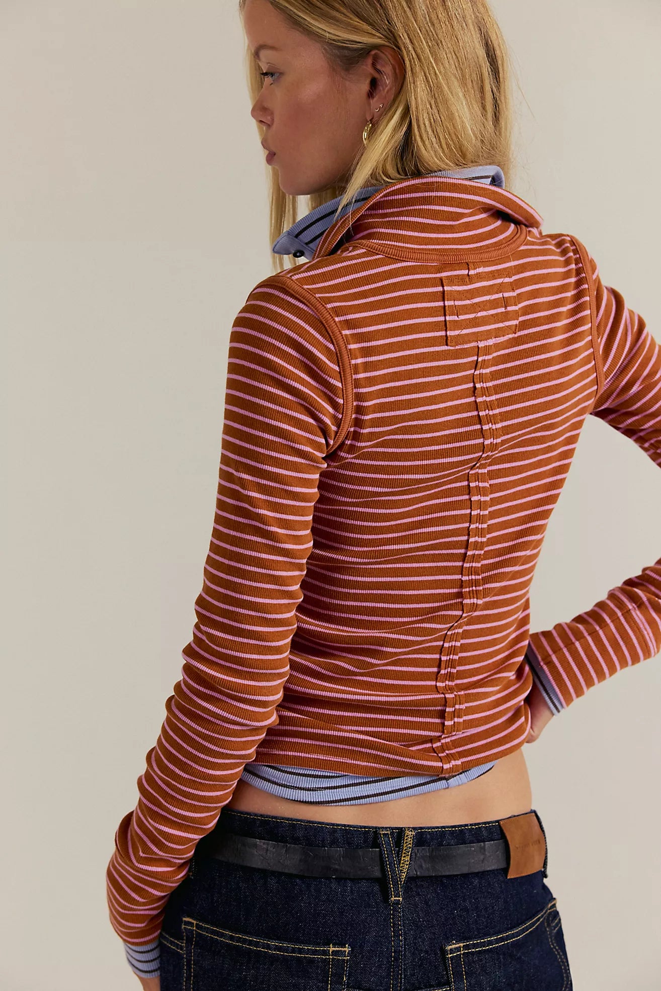Lake Henley Stripe Cinnamon Combo FP