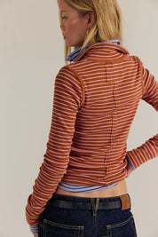 Lake Henley Stripe Cinnamon Combo FP