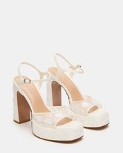 LIANDRA EMBELLISHED WHITE MESH | Steve Madden