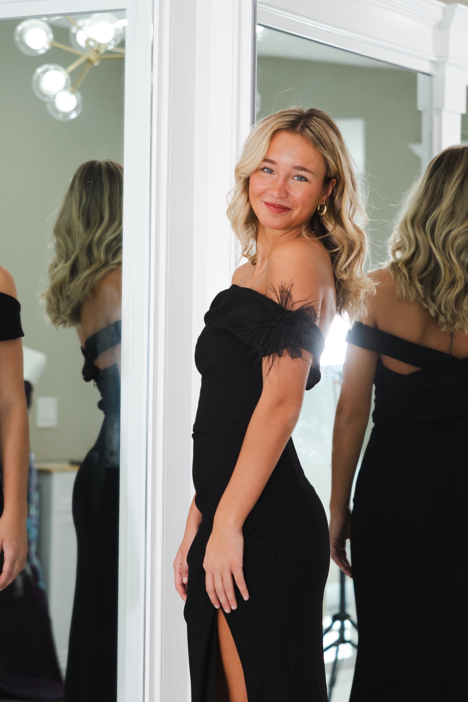 Euphoria Gown in Black by Elliatt
